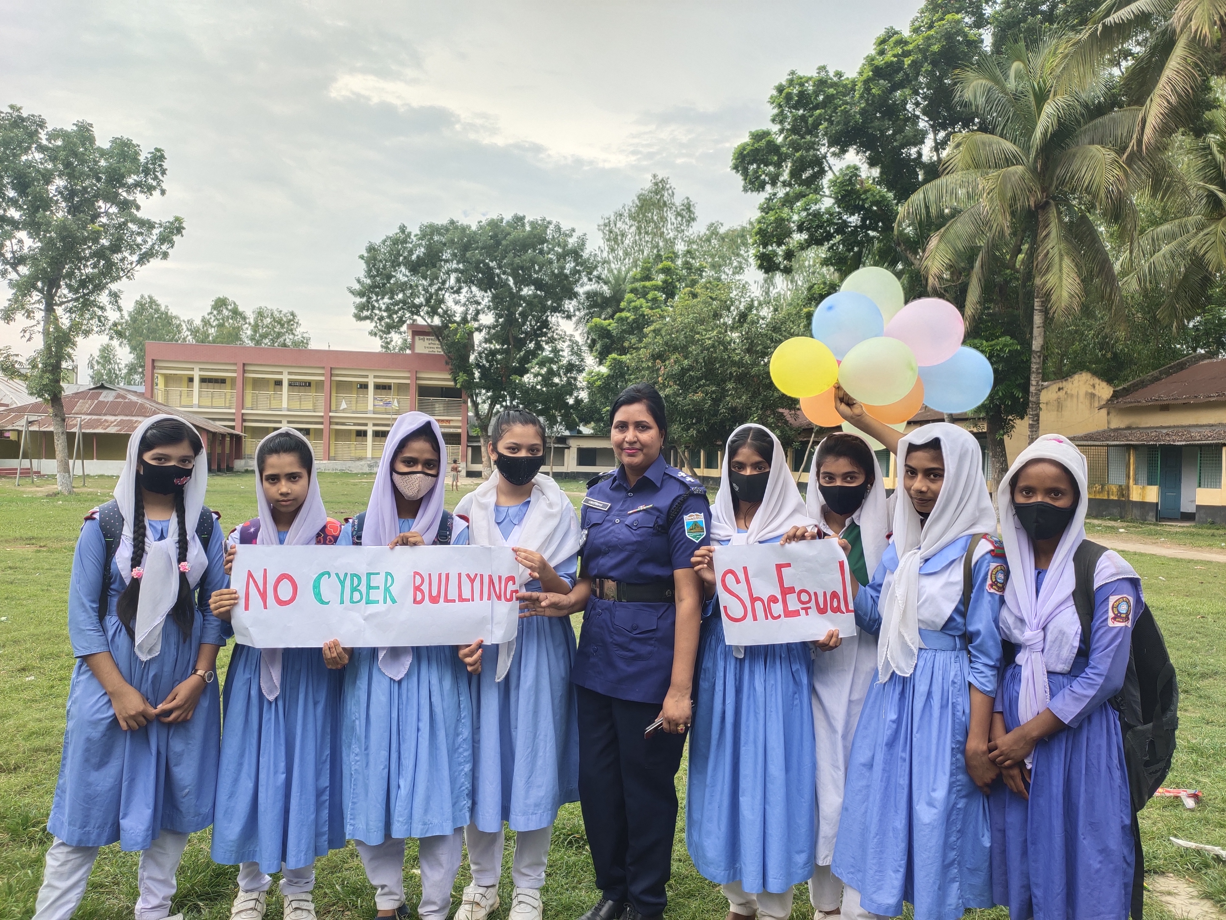 Workshop on Youth against Cyber Bullying and harassment
